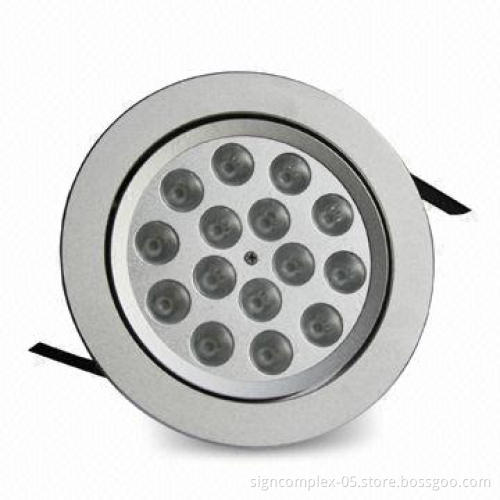 LED Downlight with 100 to 240V Working Voltage and 25W Power Consumption, 1,957lm Luminous Flux